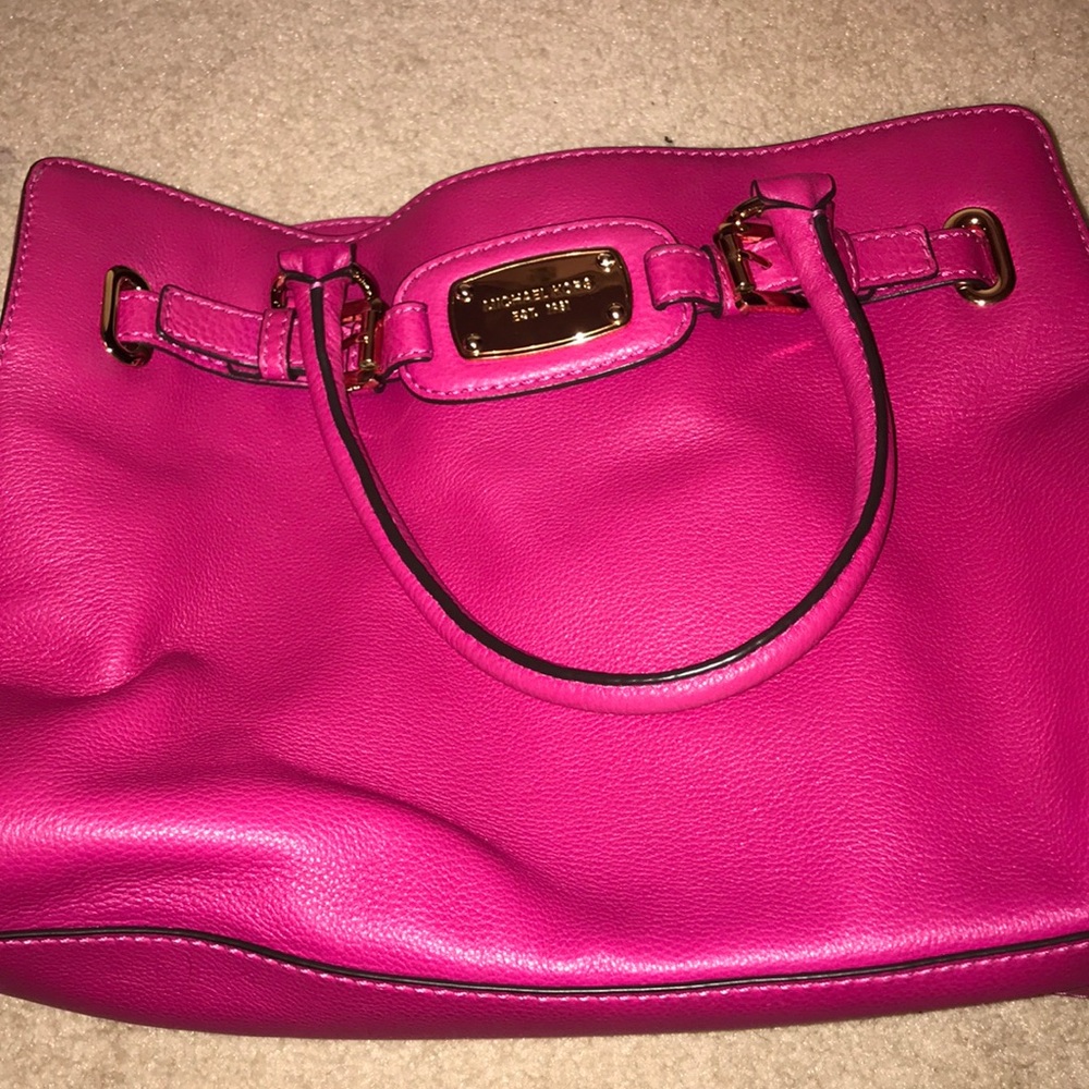 Michael Kors pink shoulder bag